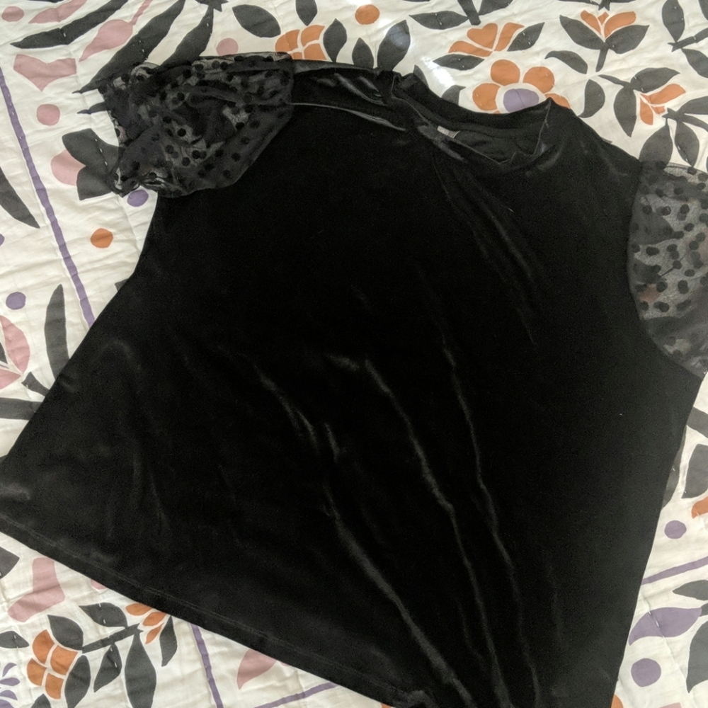 ASOS Velour Top